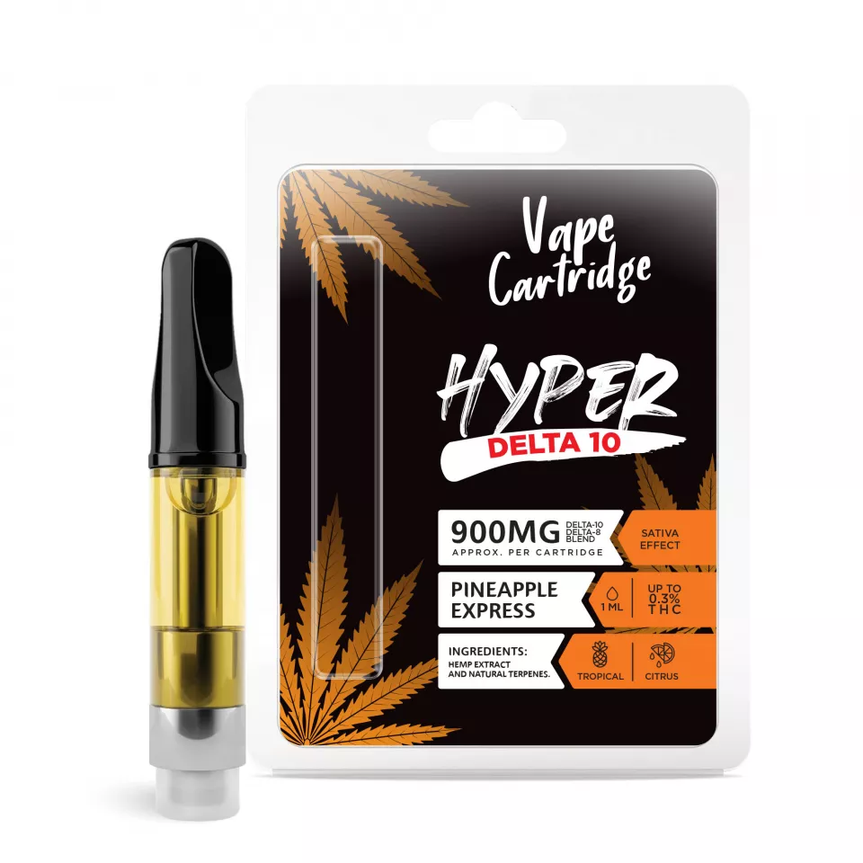 Buy Delta 10 Carts Croatia. It’s a sativa buzz that will have you bouncing around and feeling awake. With Hyper Delta-10, there’s no time to nap.